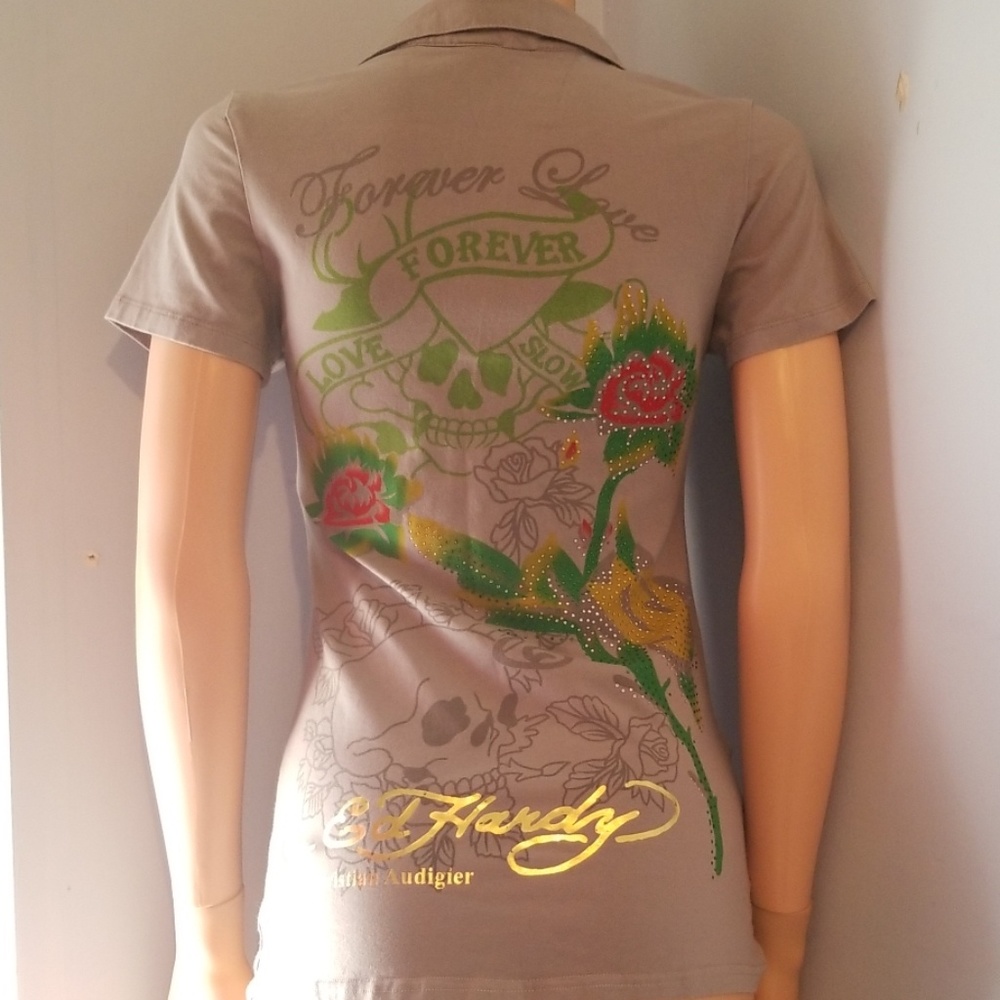 🎃🍭 5 for $25 🍭 ED HARDY TSHIRT MEDIUM
